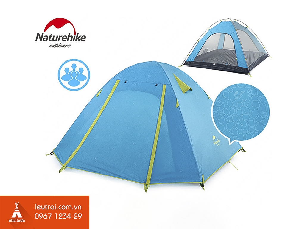 Lều cắm trại, dã ngoại 2 người Naturehike - NH18Z022-P