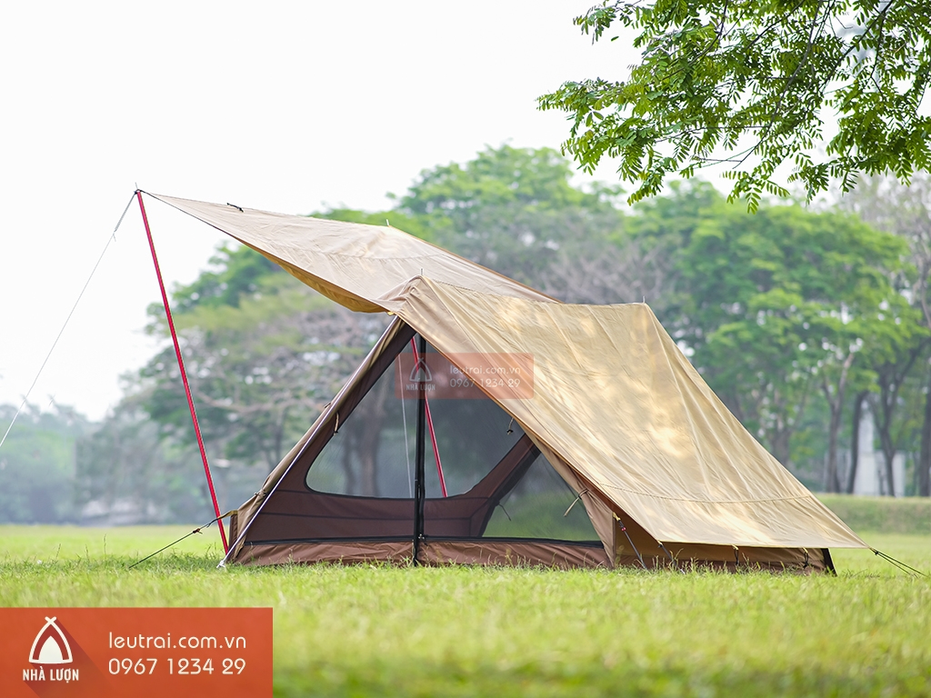 Lều cắm trại Glamping Vintage Home 4P-Vải TC cao cấp