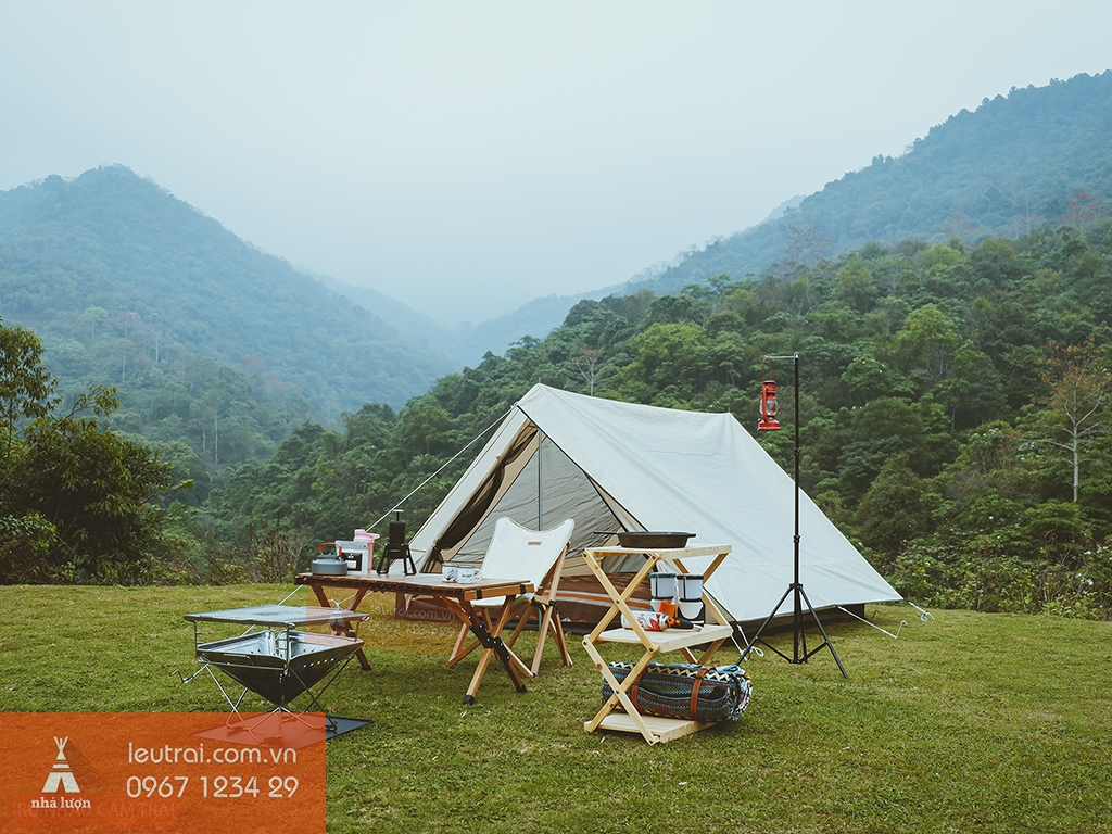 Lều cắm trại Glamping Vintage Home 4P