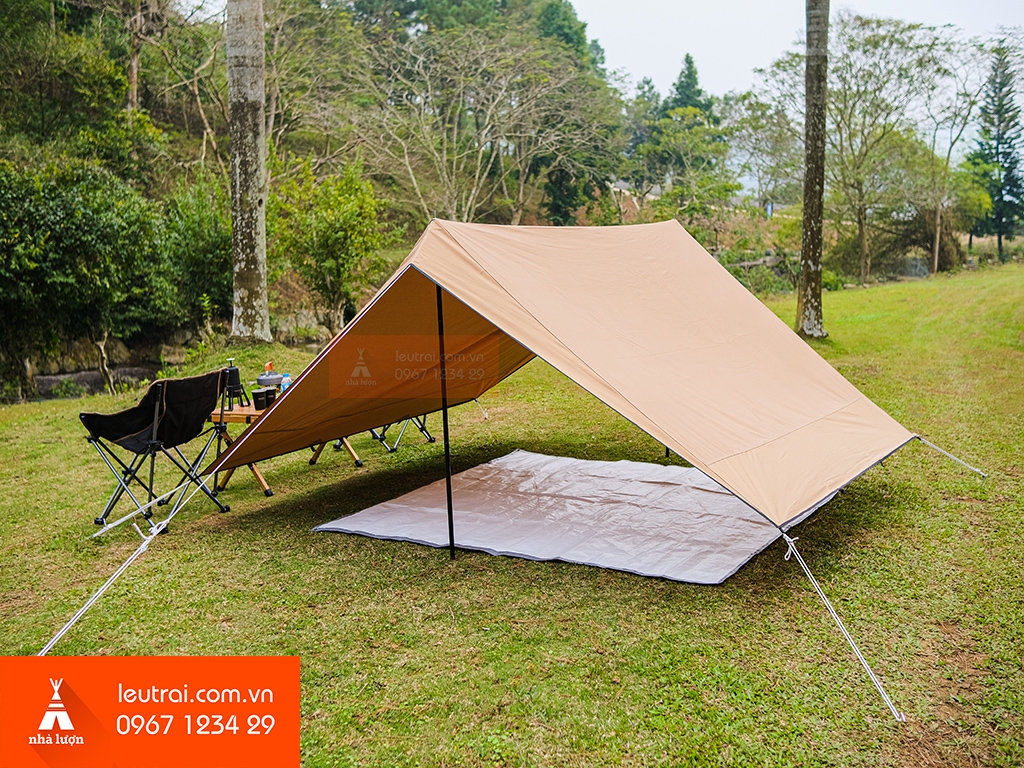 Lều cắm trại Glamping Vintage Home 4P-Vải TC cao cấp