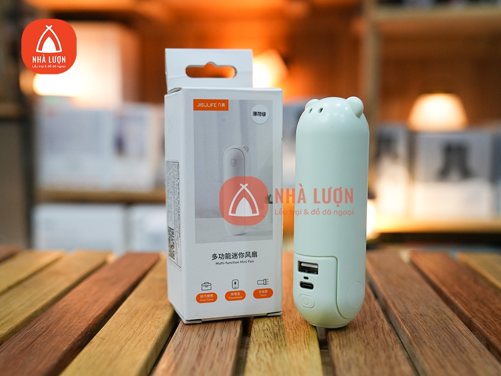 Quạt cầm tay mini 3 trong 1 Jisulife F8 / F8X