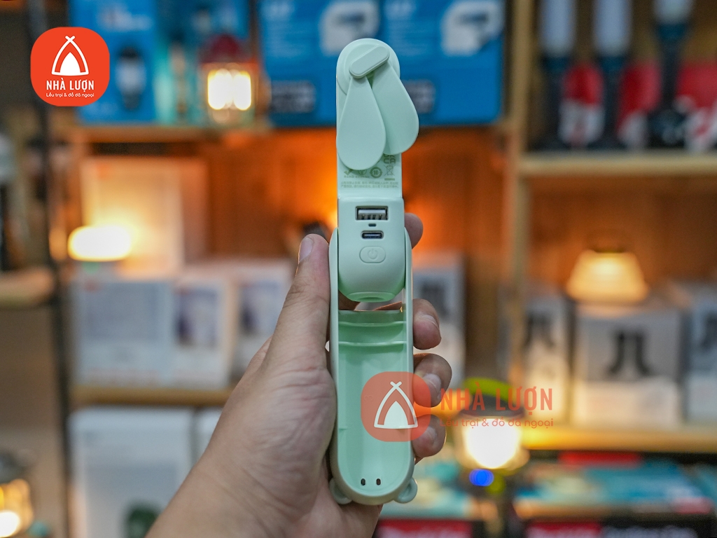Quạt cầm tay mini 3 trong 1 Jisulife F8 / F8X