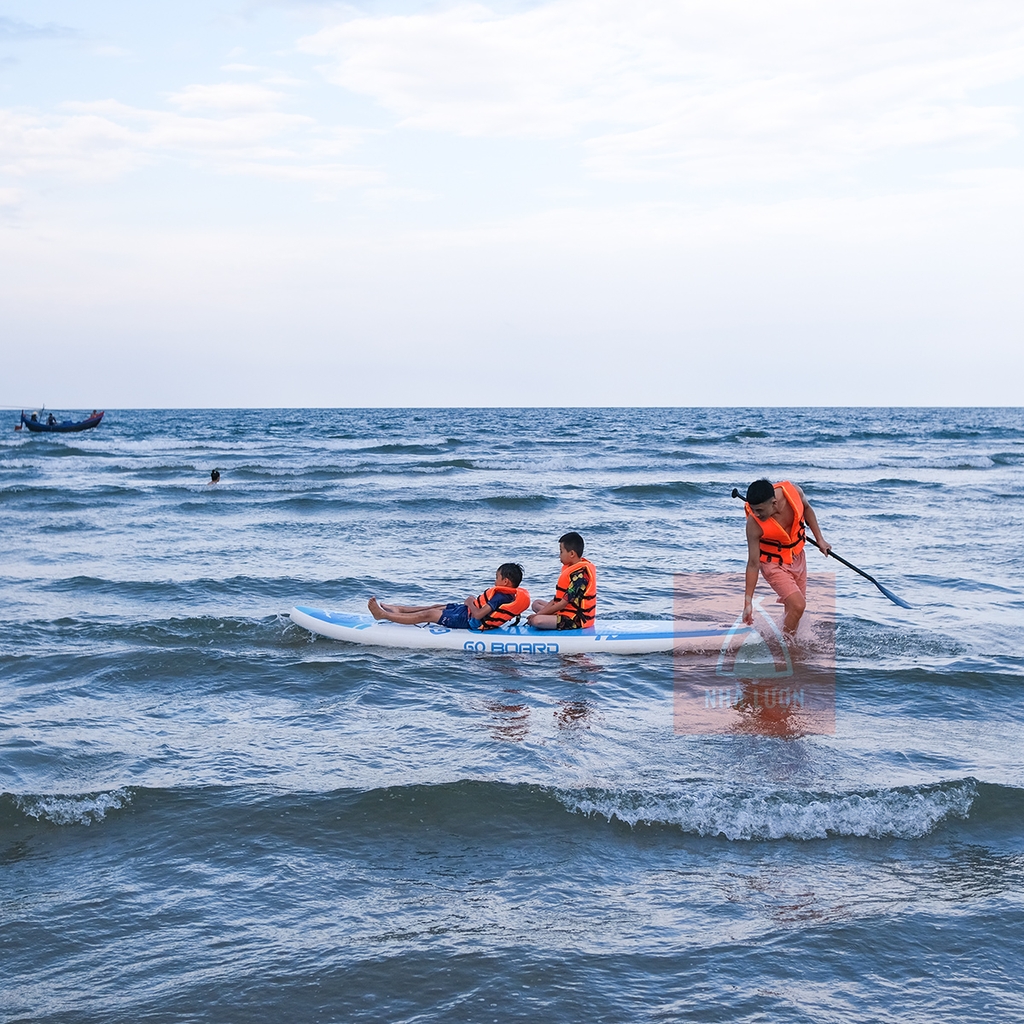 Ván chèo đứng / thuyền Sup hơi giá rẻ GQ Board