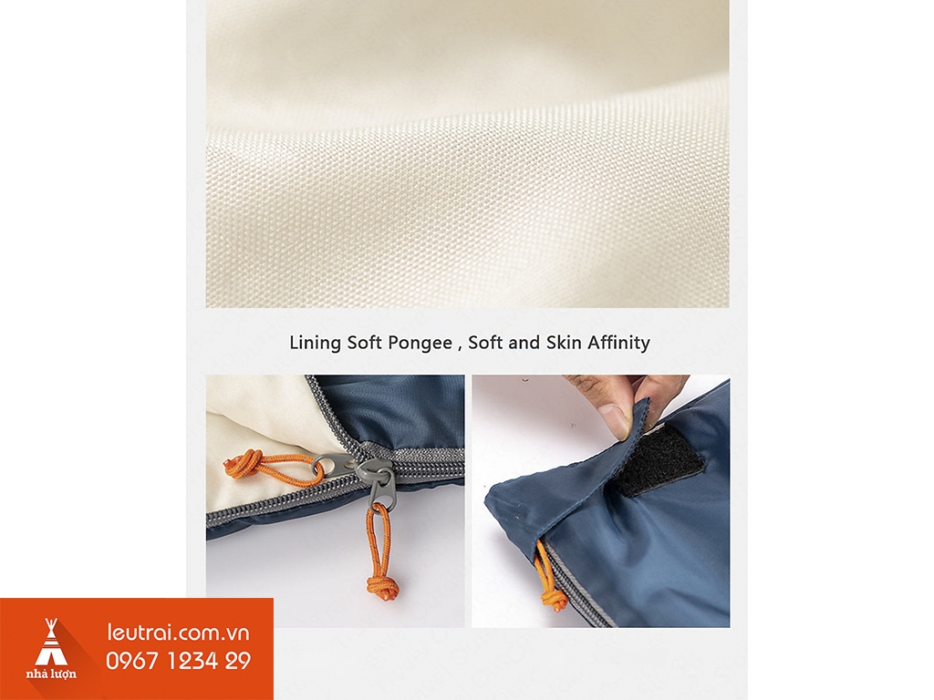 Túi ngủ H150 Naturehike NH19S015-D size to