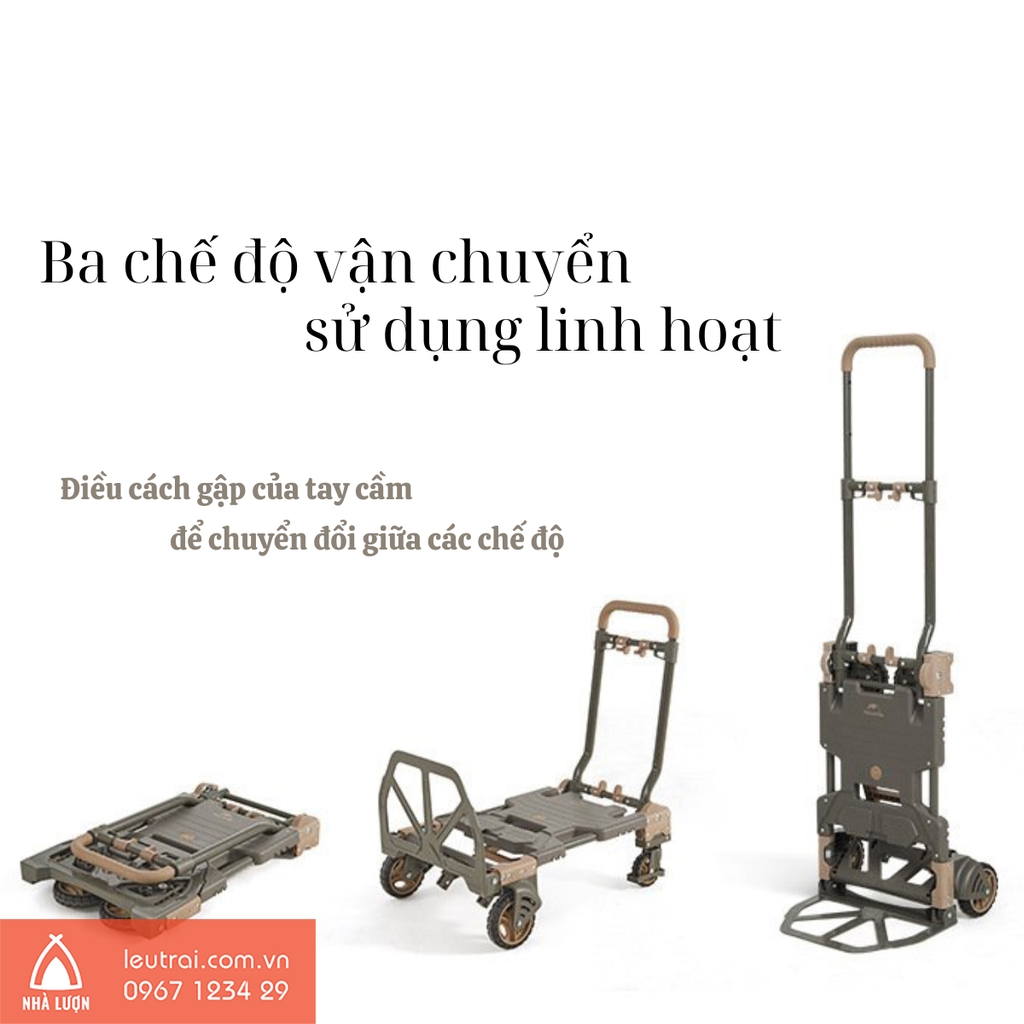 Xe kéo gập gọn đa năng TC08 Naturehike CNH22JU024