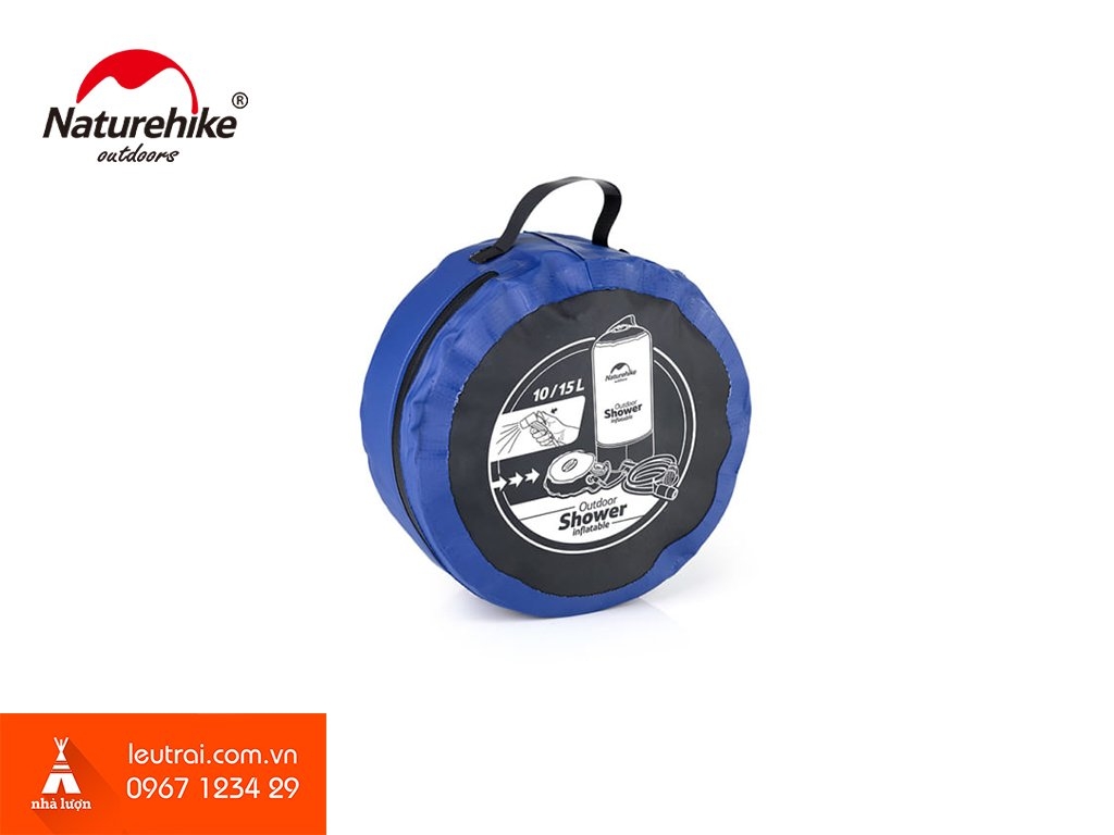 Bộ túi nước và vòi tắm dã ngoại Naturehike NH17L101-D