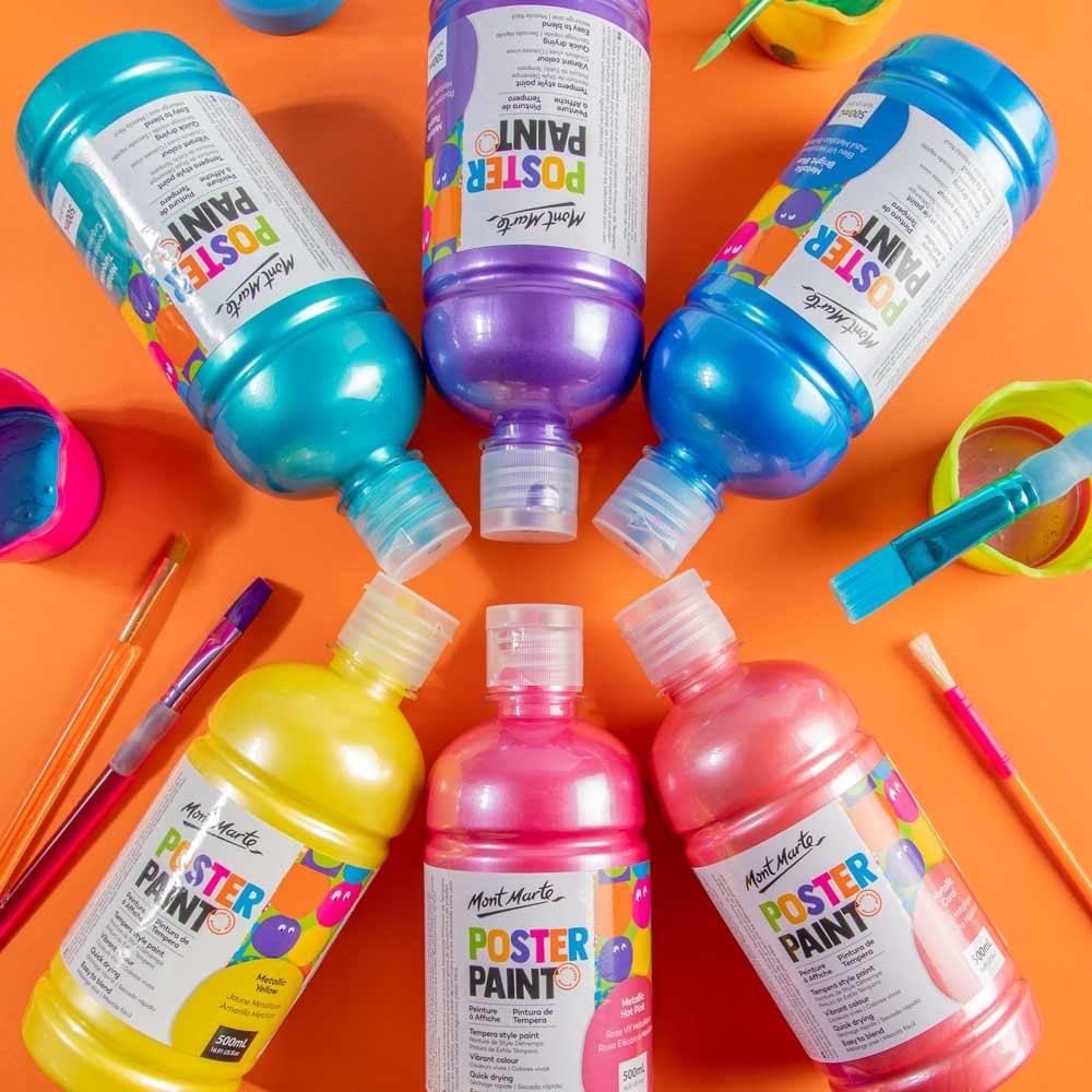 Màu vẽ Poster Paint MONT MARTE Hũ (500ml) - [xả kho]