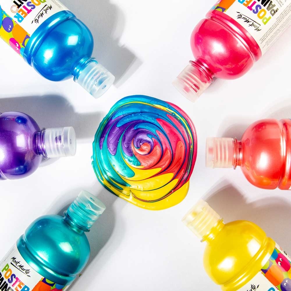 Màu vẽ Poster Paint MONT MARTE Hũ (500ml) - [xả kho]