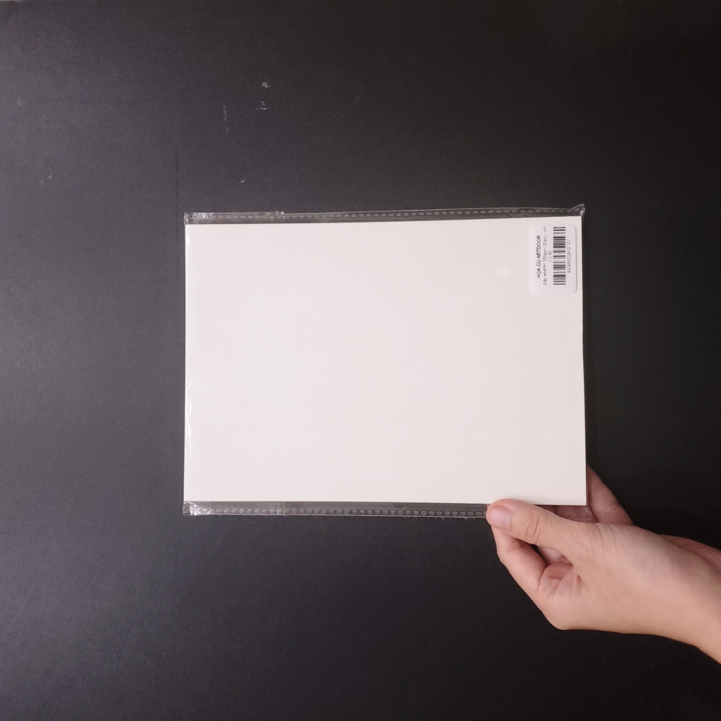 Giấy vẽ màu nước HAPPY dày 300gsm (vân nổi Cold)