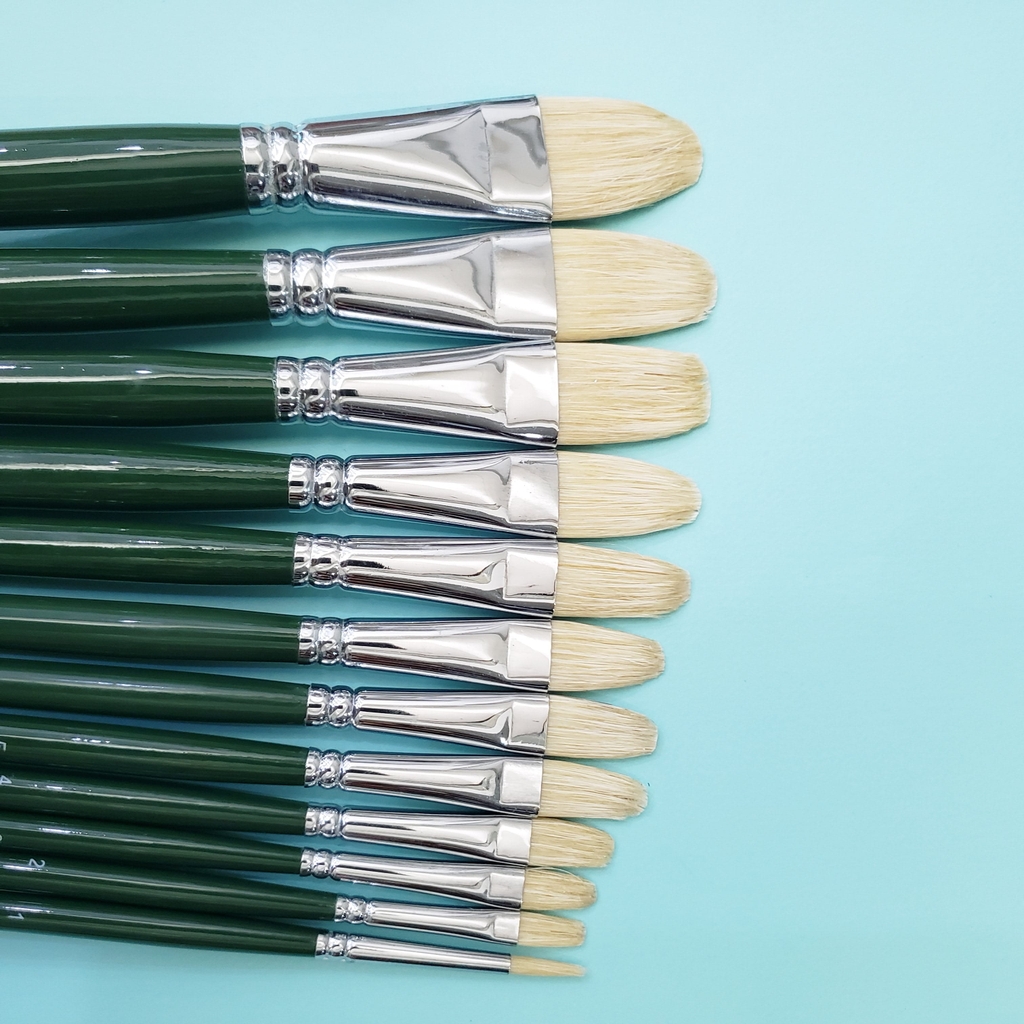 Cọ vẽ đầu Oval ARTPOWER lông Heo Mix (G1720)