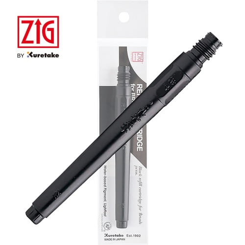 Bút đi nét Đen KURETAKE Zig Brush Manga đầu cọ mềm