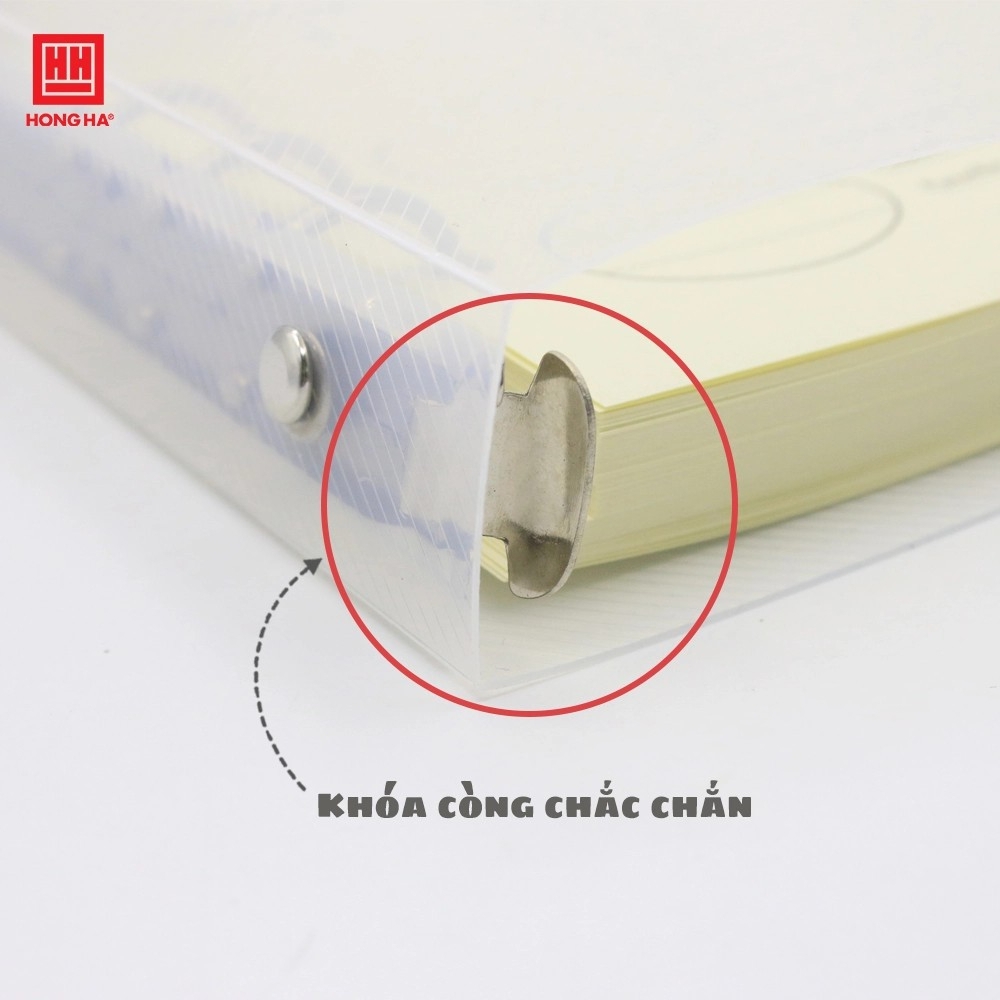 Sổ Caro luyện viết chữ HỒNG HÀ Subject dạng bìa Còng mỏng 100gsm