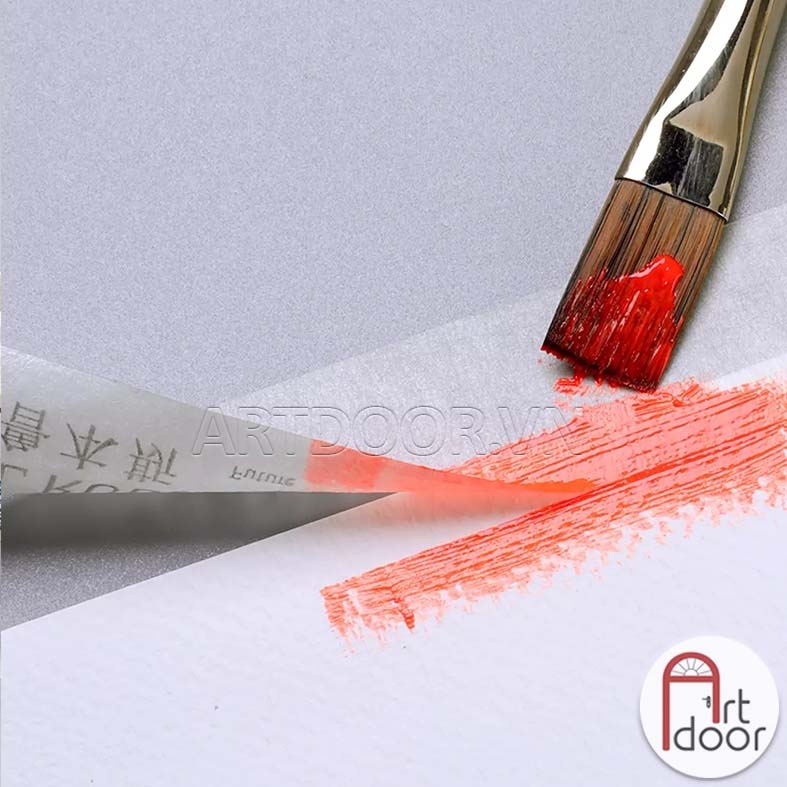 Băng keo giấy PAUL RUBENS cố định tranh, chặn màu nước (2.5cm) - [xả kho]