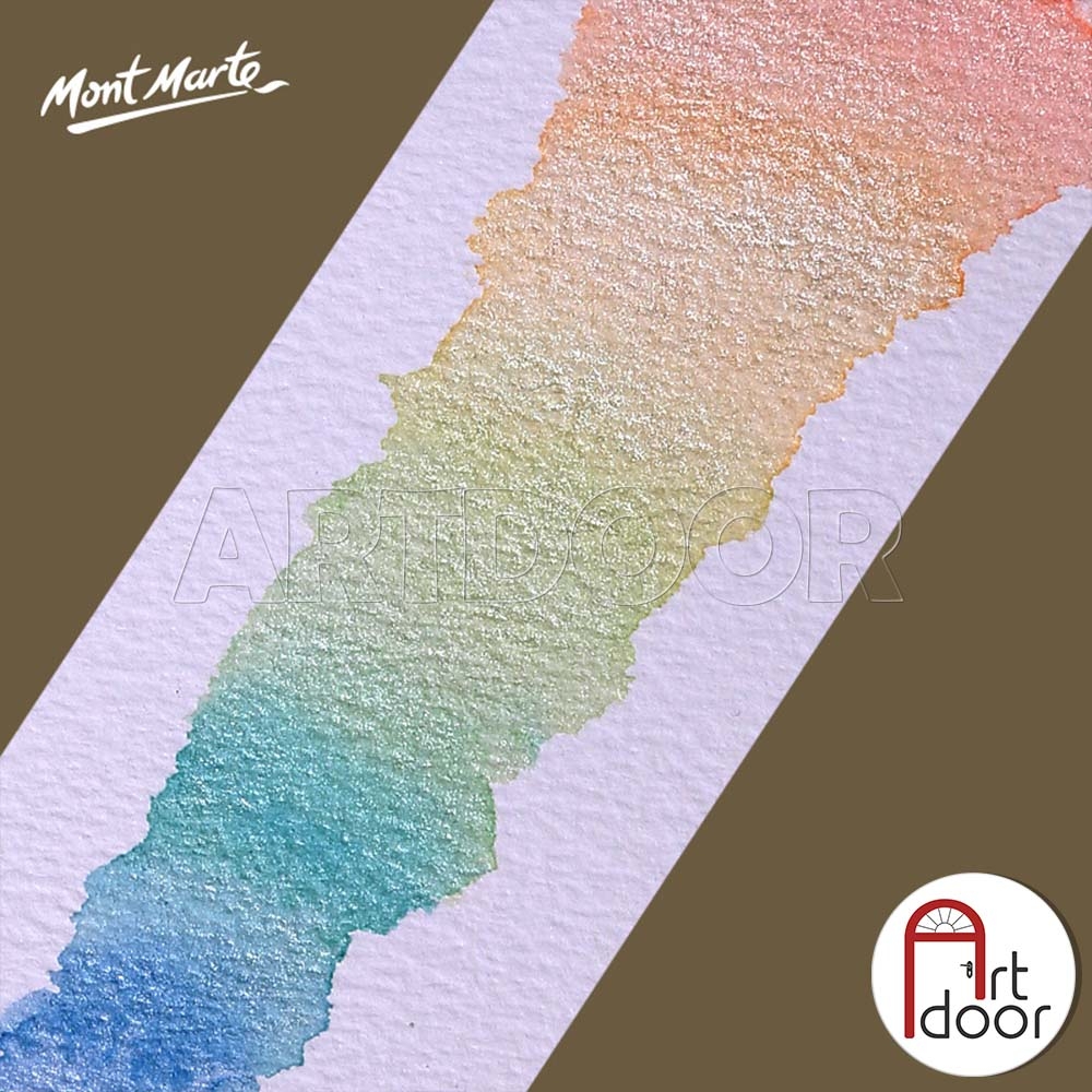 Bộ màu Nước Nhũ MONT MARTE Cake set 21 món (hộp thiếc)