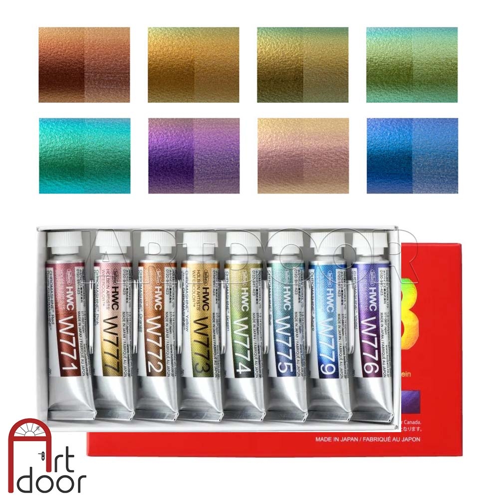 Bộ màu Nước Tuýp HOLBEIN Artist 5ml (hộp giấy) - Nhiều Màu
