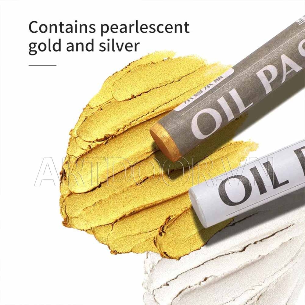 Bộ màu vẽ Sáp Dầu PAUL RUBENS Oil Pastel đắp nổi bìa Vẹt (hộp giấy) - [xả kho]