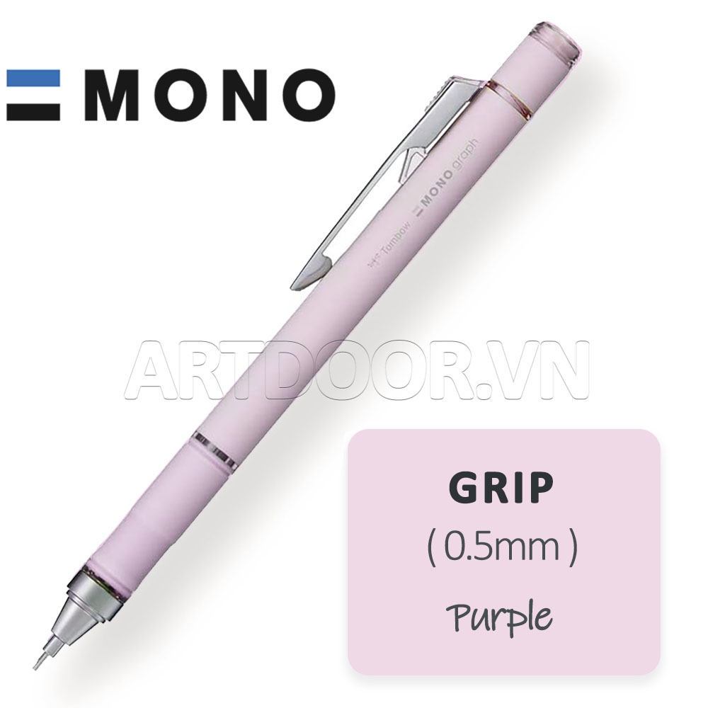 Bút chì kim bấm TOMBOW Limited đủ các dòng (đầu 05mm) dòng Mono Graph lắc đầy ngòi