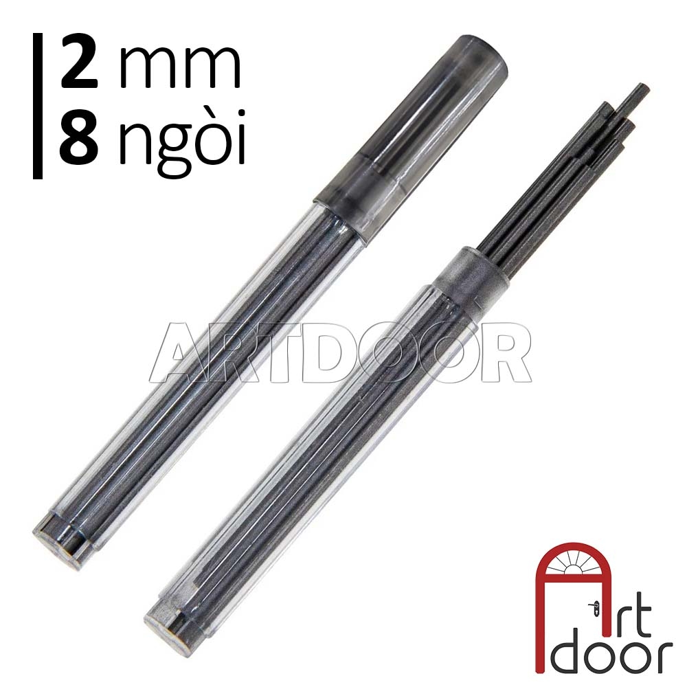 Bút chì kim bấm hoặc Ruột ngòi DELI lõi lớn (đầu 2mm)  - [xả kho]