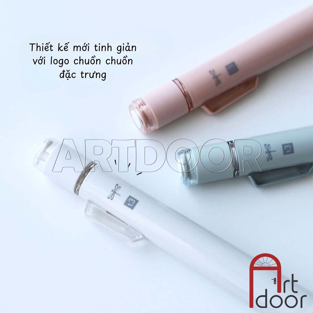 Bút chì kim bấm TOMBOW Work lõi lớn (đầu 1.3mm) dòng Mono bấm ra ngòi