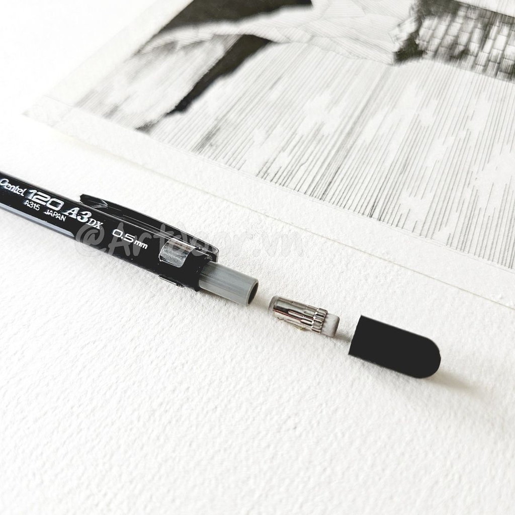 Bút chì kim bấm PENTEL vẽ Kỹ Thuật chính hãng A31 (đủ size)