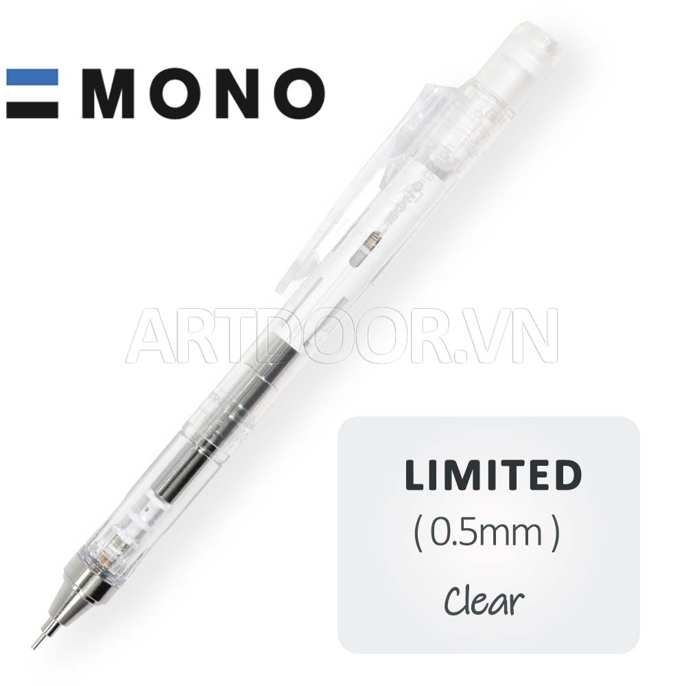 Bút chì kim bấm TOMBOW Limited đủ các dòng (đầu 05mm) dòng Mono Graph lắc đầy ngòi
