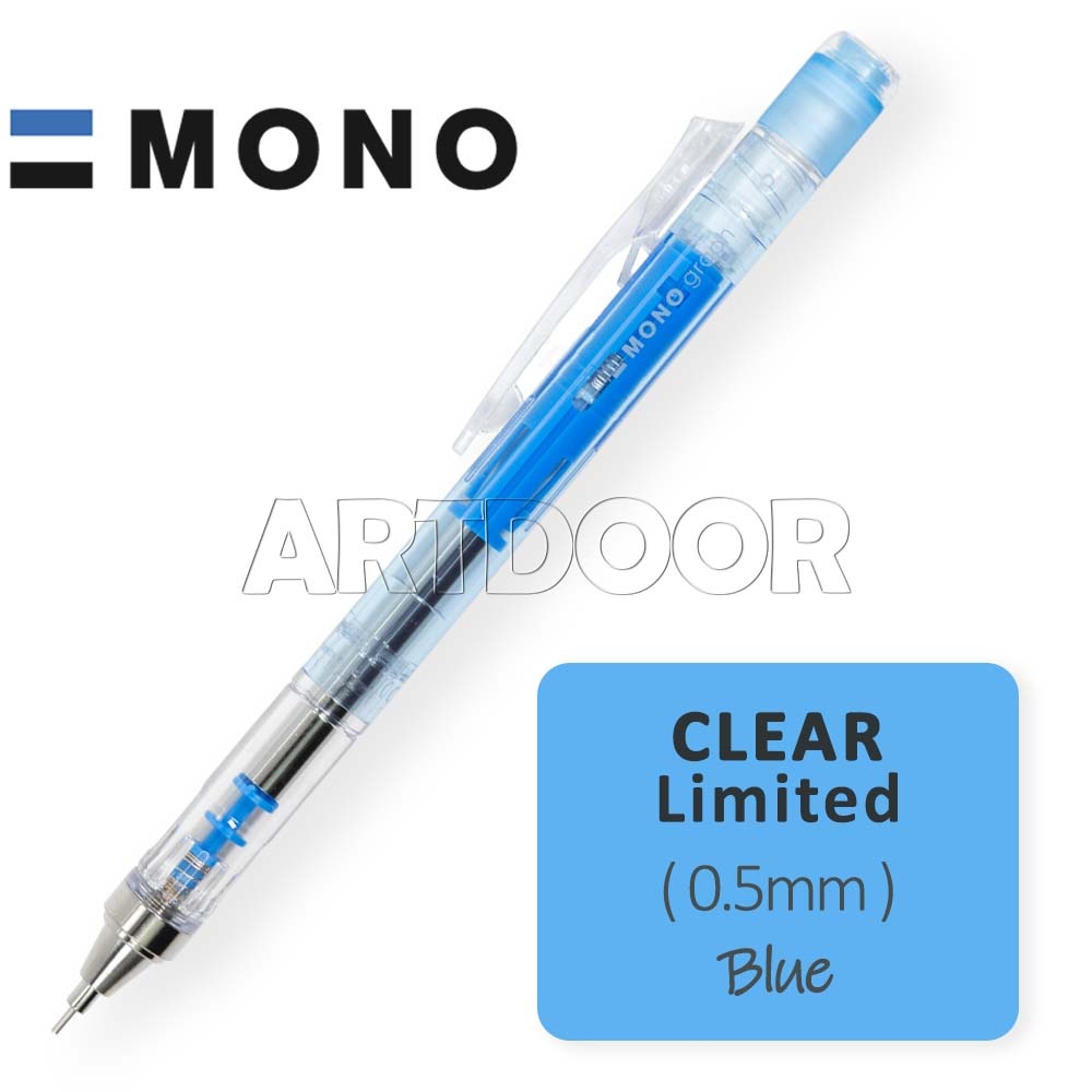Bút chì kim bấm TOMBOW Limited đủ các dòng (đầu 05mm) dòng Mono Graph bấm, lắc đẩy ngòi