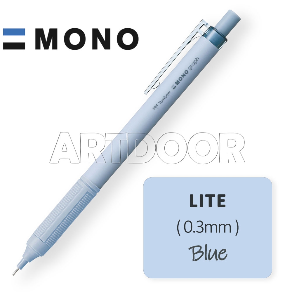 Bút chì kim bấm TOMBOW Lite Limited dễ thương (đầu 03 / 05mm) dòng Mono Graph bấm đẩy ngòi