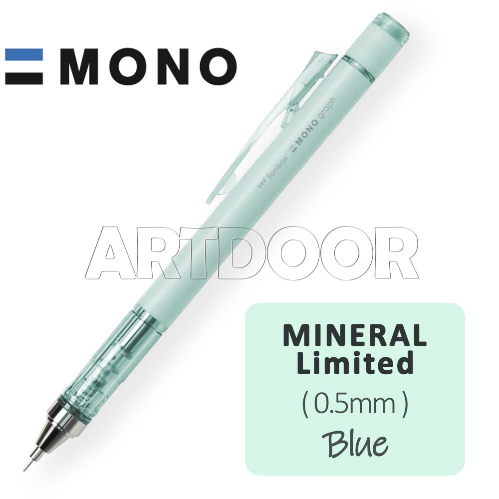 Bút chì kim bấm TOMBOW Limited đủ các dòng (đầu 05mm) dòng Mono Graph bấm, lắc đẩy ngòi