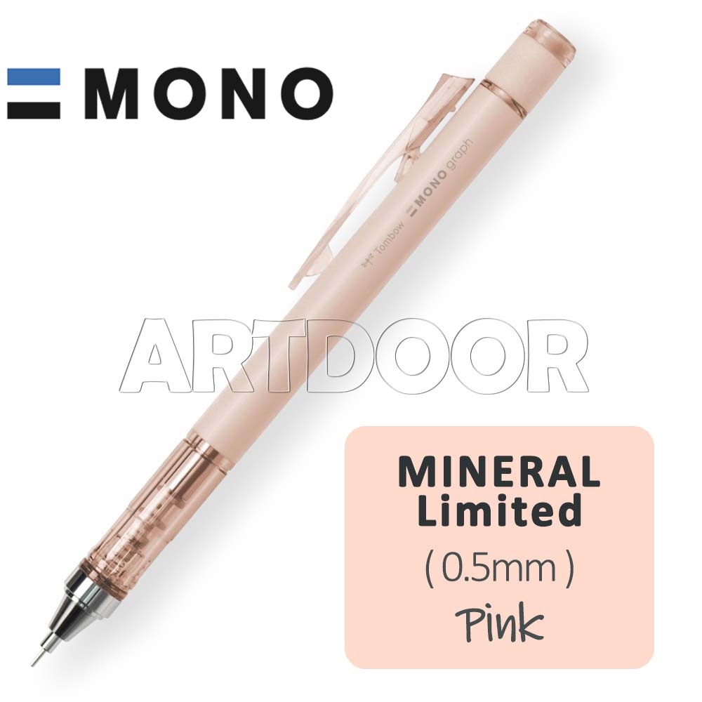 Bút chì kim bấm TOMBOW Limited đủ các dòng (đầu 05mm) dòng Mono Graph bấm, lắc đẩy ngòi