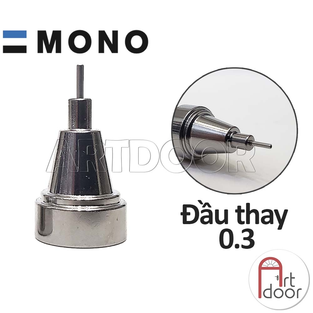 Đầu thay bút chì kim bấm TOMBOW dòng Mono Graph (đầu 03/05mm)