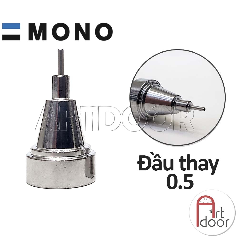 Bút chì kim bấm TOMBOW Shimmer Limited trong suốt ánh Nhũ (đầu 05mm) dòng Mono Graph bấm, lắc đẩy ngòi