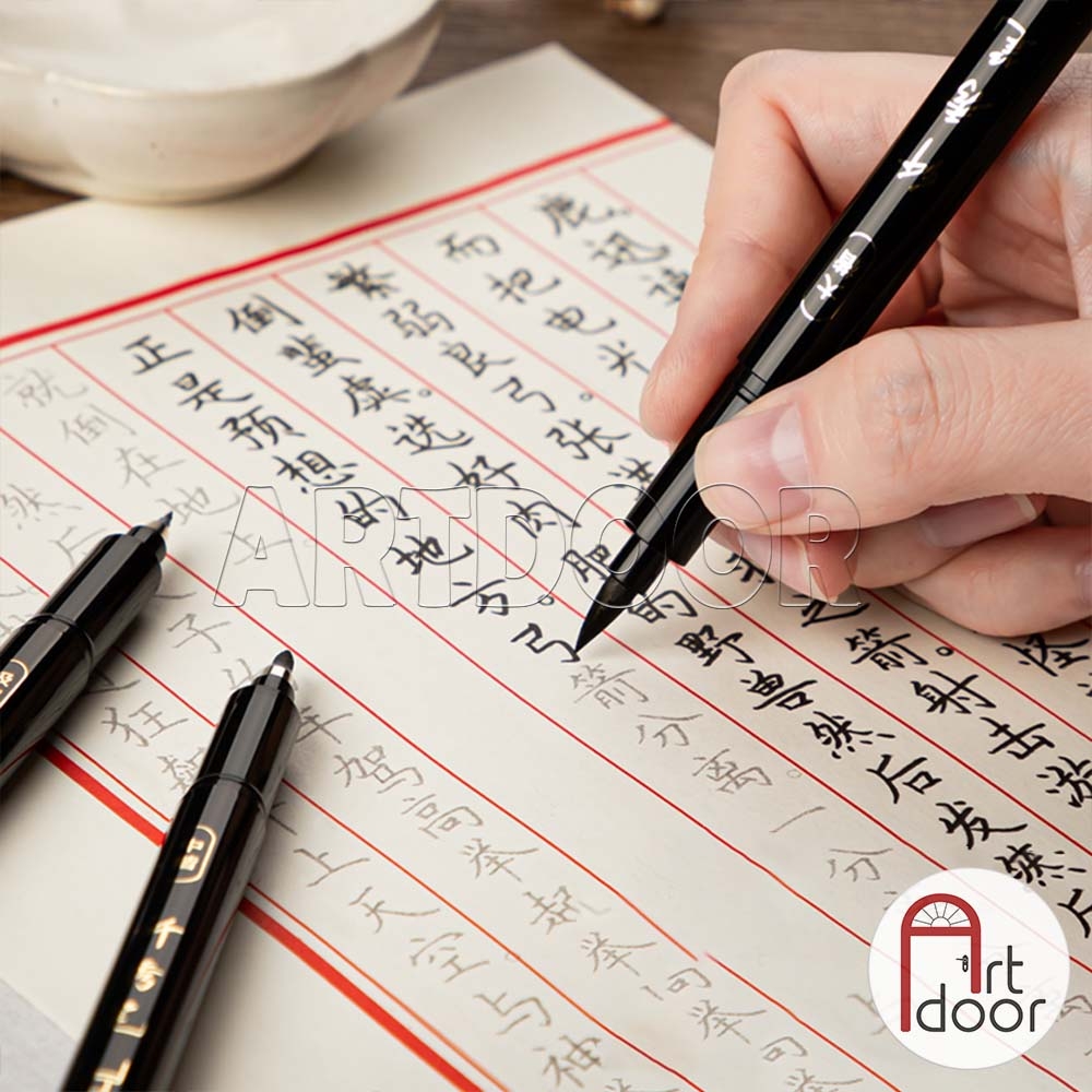 Bút Đen viết thư pháp DELI (cây lẻ)
