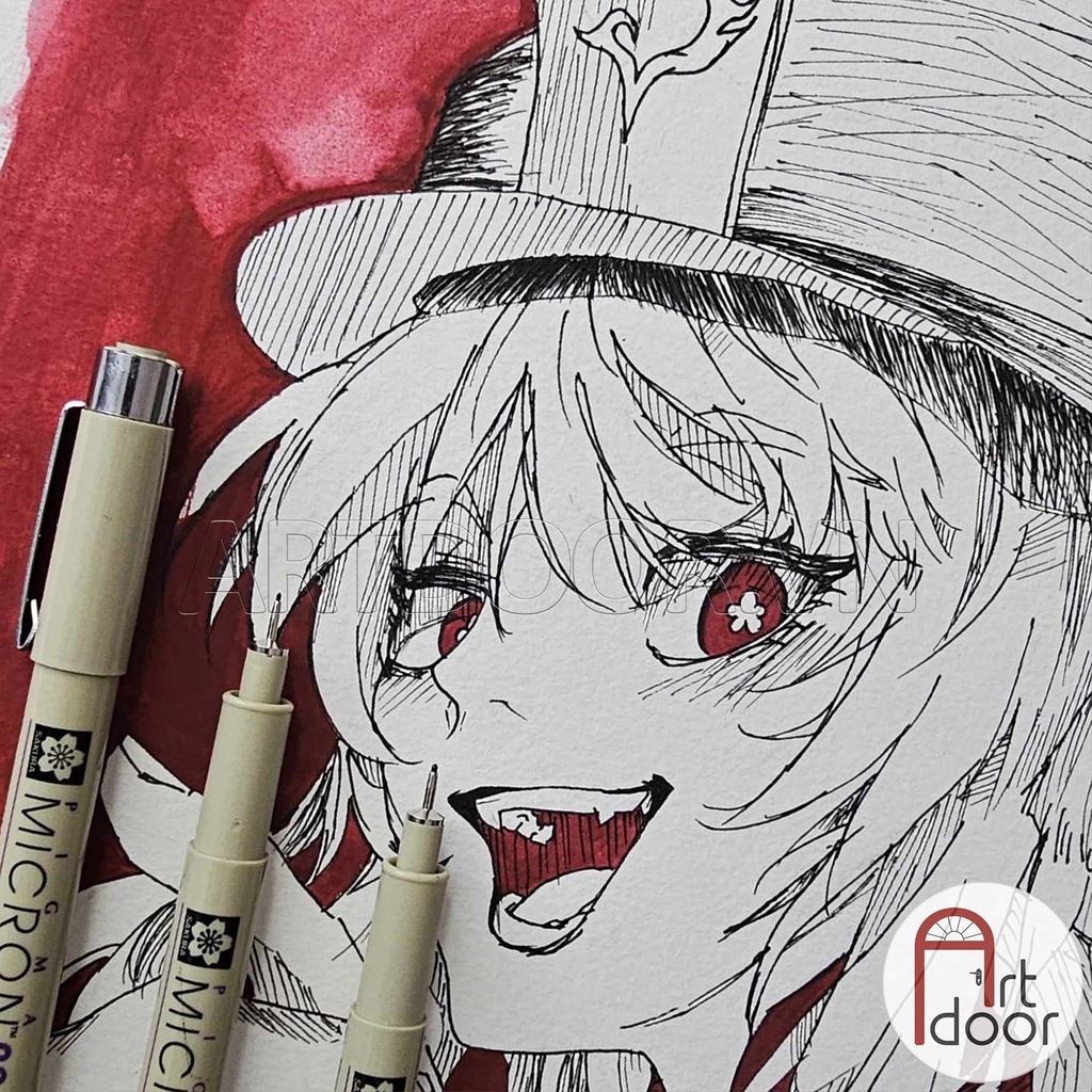 Bút line kháng nước Đen SAKURA Micron (cây lẻ)