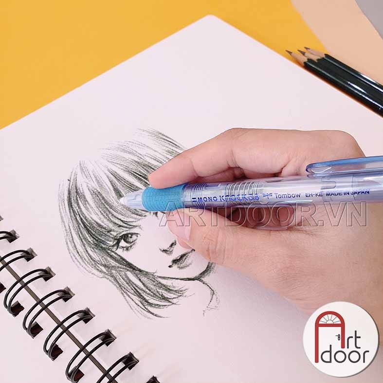 Bút gôm tẩy hoặc Ruột TOMBOW Mono Knock (đầu 3.8mm)