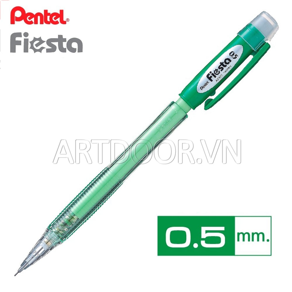 Bút chì bấm PENTEL Fiesta chính hãng AX105 (đầu 05) - [xả kho]