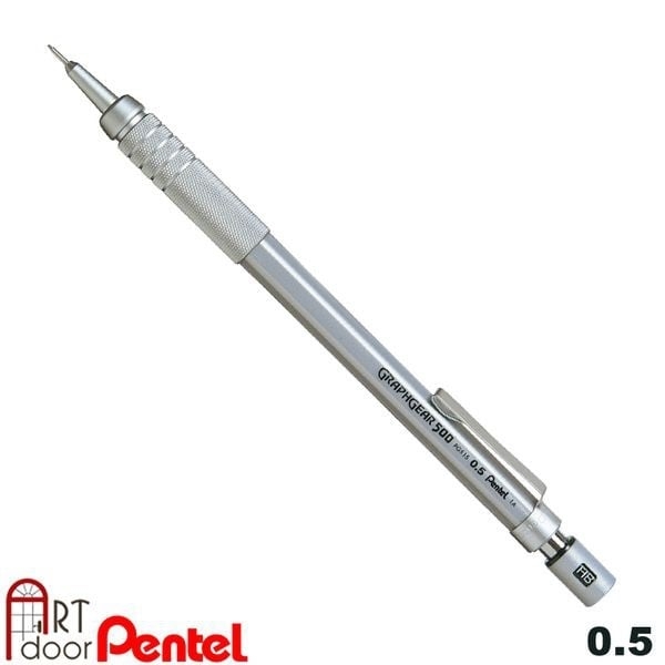 Bút chì kim bấm PENTEL Graphgear 500 thân thép PG51 (đủ size)