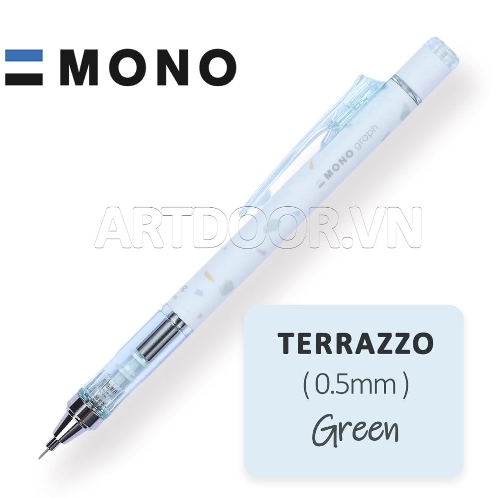 Bút chì bấm TOMBOW Mono Graph Terrazzo Limited (đầu 05)