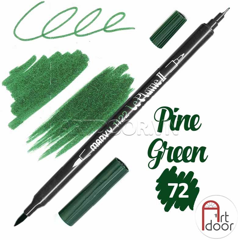 Bút màu đầu cọ MARVY LePlume Brush (full) - [xả kho]