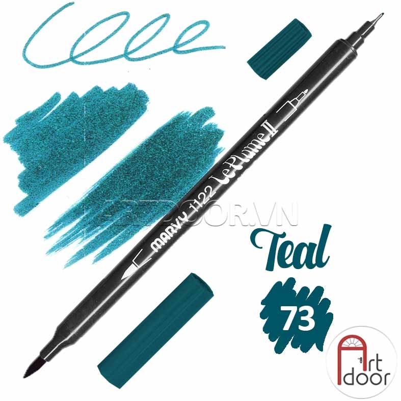 Bút màu đầu cọ MARVY LePlume Brush (full) - [xả kho]