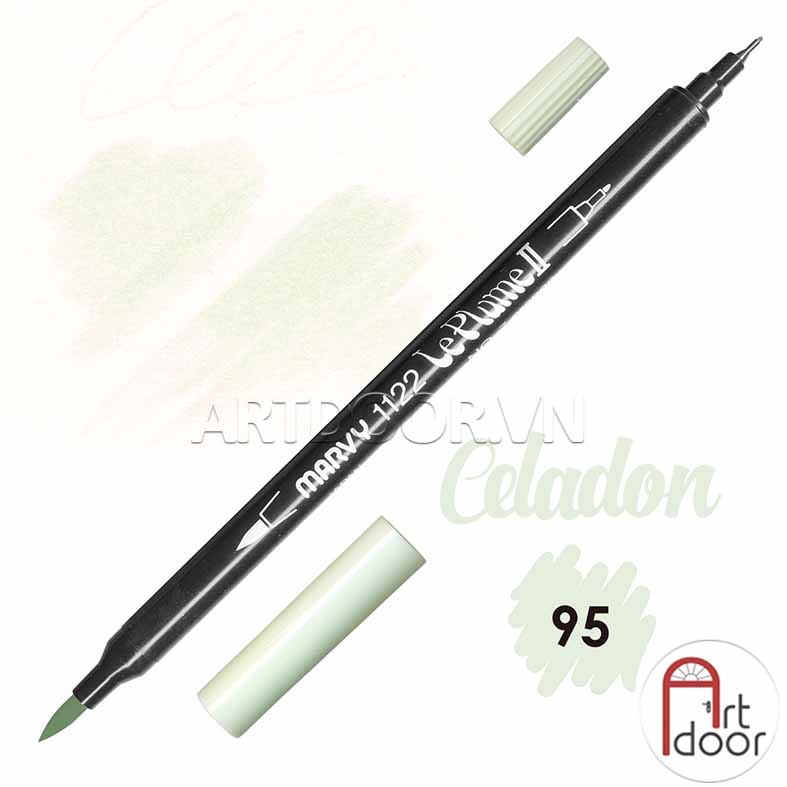 Bút màu đầu cọ MARVY LePlume Brush (full) - [xả kho]