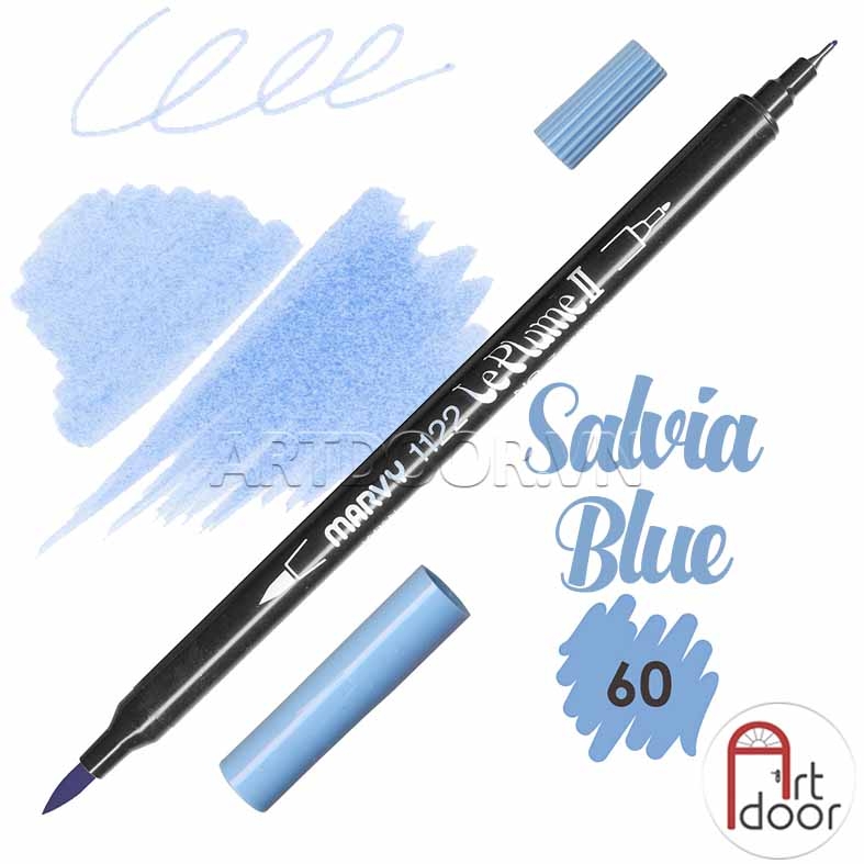 Bút màu đầu cọ MARVY LePlume Brush (full) - [xả kho]