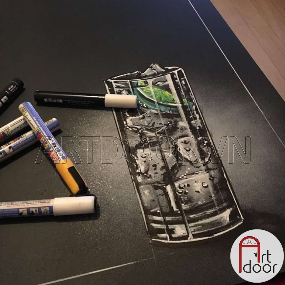 Bút sơn Acrylic KURETAKE Posterman lâu phai (hàng Nhật) vẽ vải, nhựa, kính, gỗ, đá, sứ, làm thiệp - [xả kho]