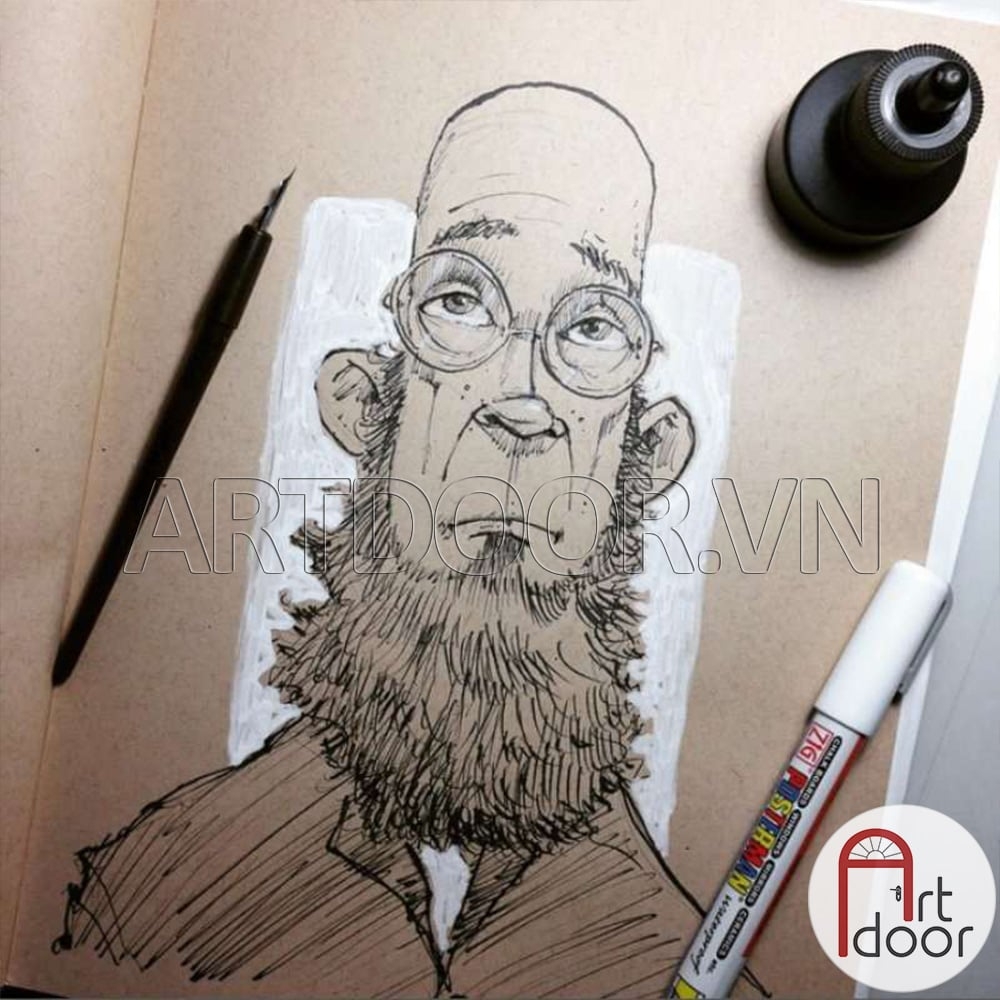 Bút sơn Acrylic KURETAKE Posterman lâu phai (hàng Nhật) vẽ vải, nhựa, kính, gỗ, đá, sứ, làm thiệp - [xả kho]
