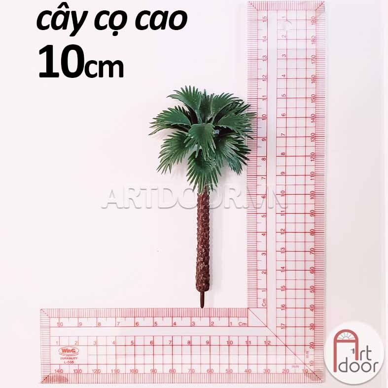 Cây mô hình Cọ, Dừa làm thủ công - [xả kho]