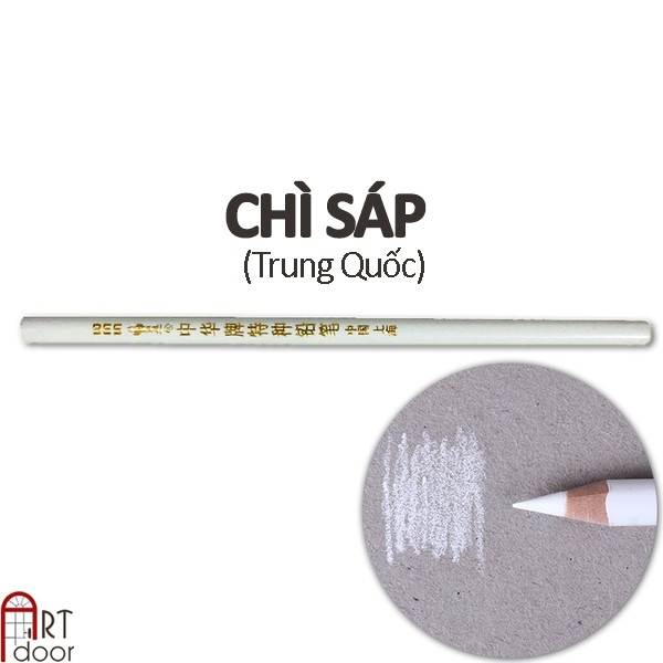 Bút chì than Trắng CHARCOAL White nhiều loại (cây lẻ)