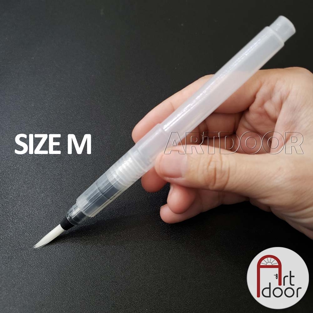 Cọ vẽ bơm nước GIORGIONE Waterbrush vẽ màu nước tiện lợi