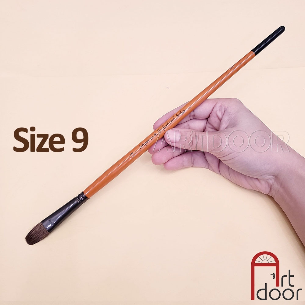 Cọ vẽ đầu Oval ARTPOWER lông Ngựa Mix (A810)