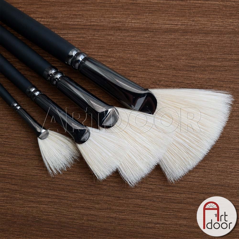 Cọ vẽ đầu Quạt ARTPOWER lông Heo Mix (MA113)