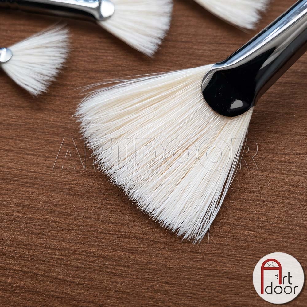 Cọ vẽ đầu Quạt ARTPOWER lông Heo Mix (MA113)