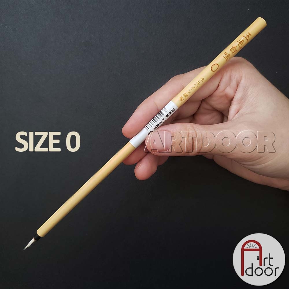 Cọ vẽ đầu Tỉa thư pháp HOLBEIN Tamage Hakkei lông Mèo Nhật Bản